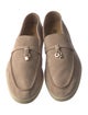Loro Piana Summer Walk Charms Suede Loafers