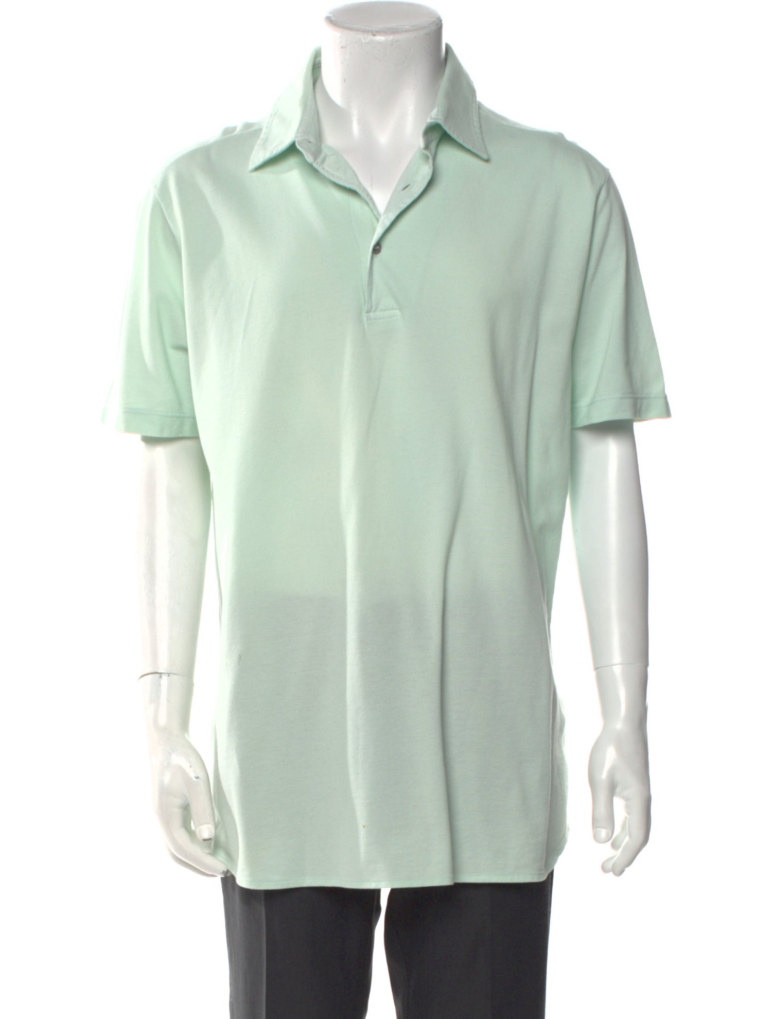 Loro Piana Collar Short Sleeve Polo Shirt