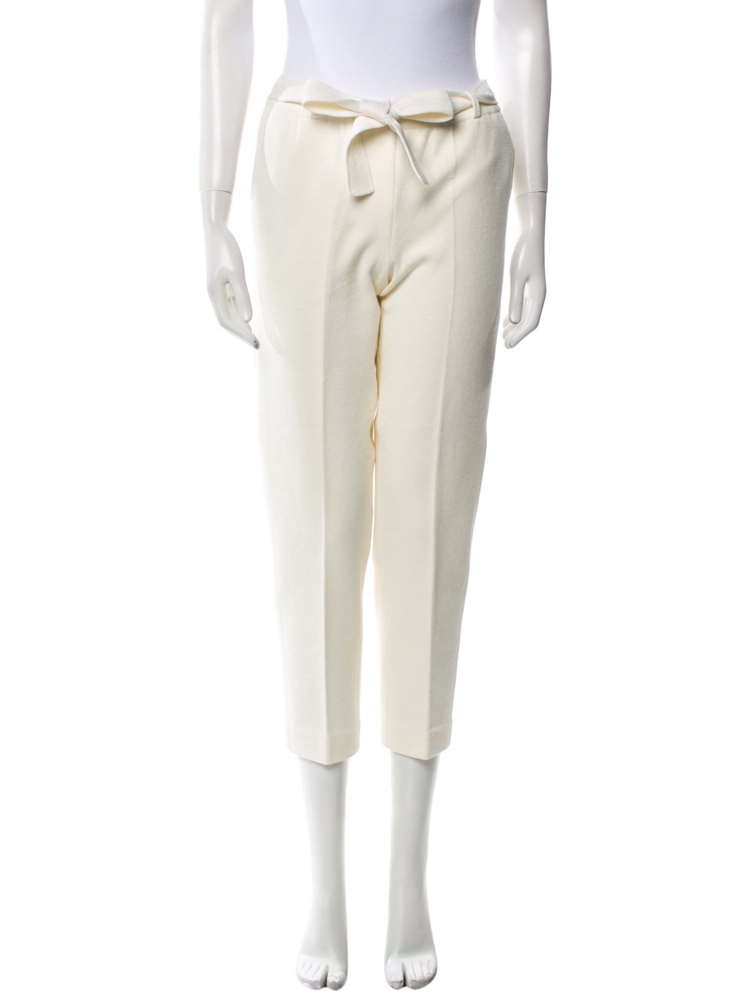 Loro Piana Silk Straight Leg Pants