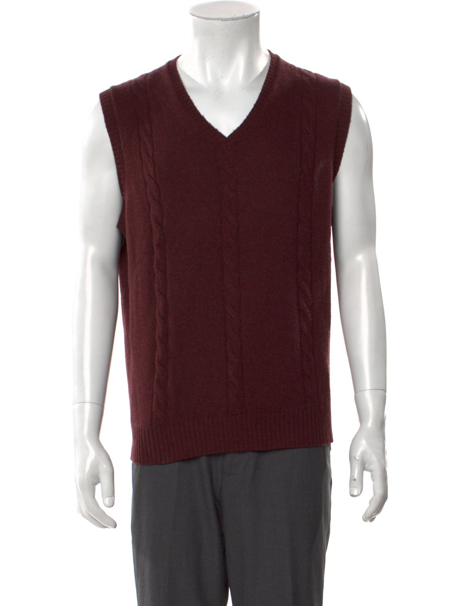 Loro Piana Baby Cashmere V-Neck Sweater Vest