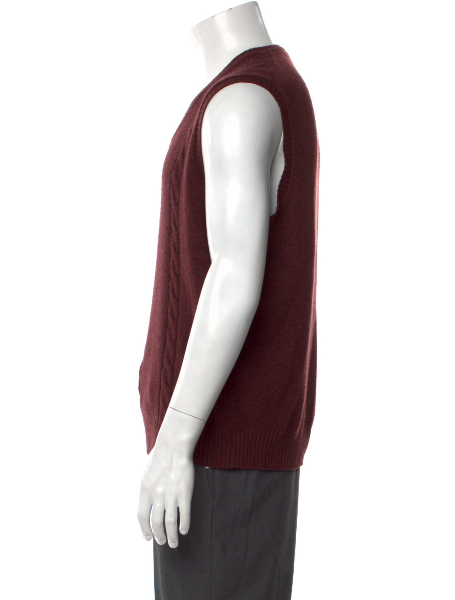 Loro Piana Baby Cashmere V-Neck Sweater Vest