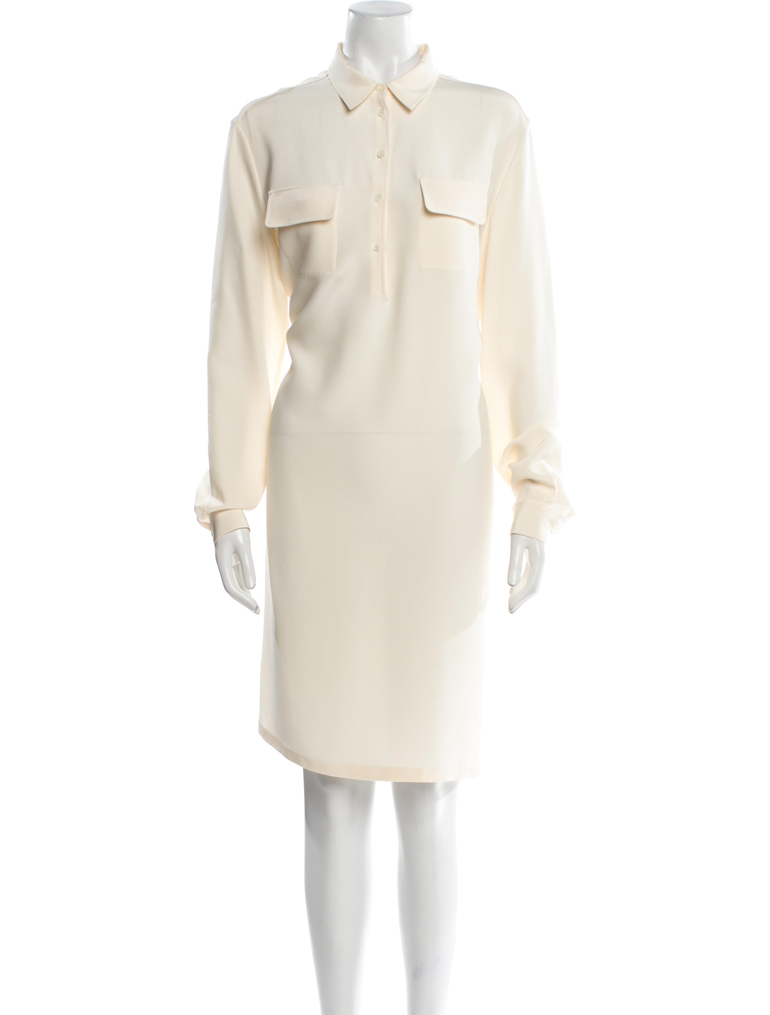 Loro Piana Silk Knee-Length Dress