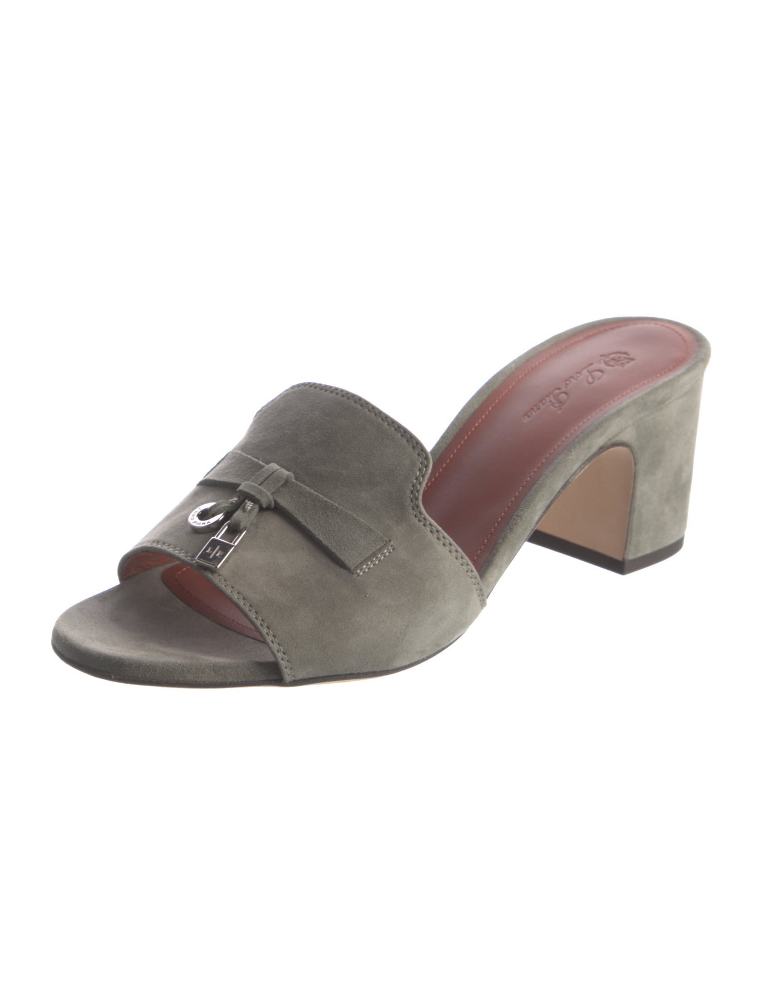 Loro Piana Suede Slides