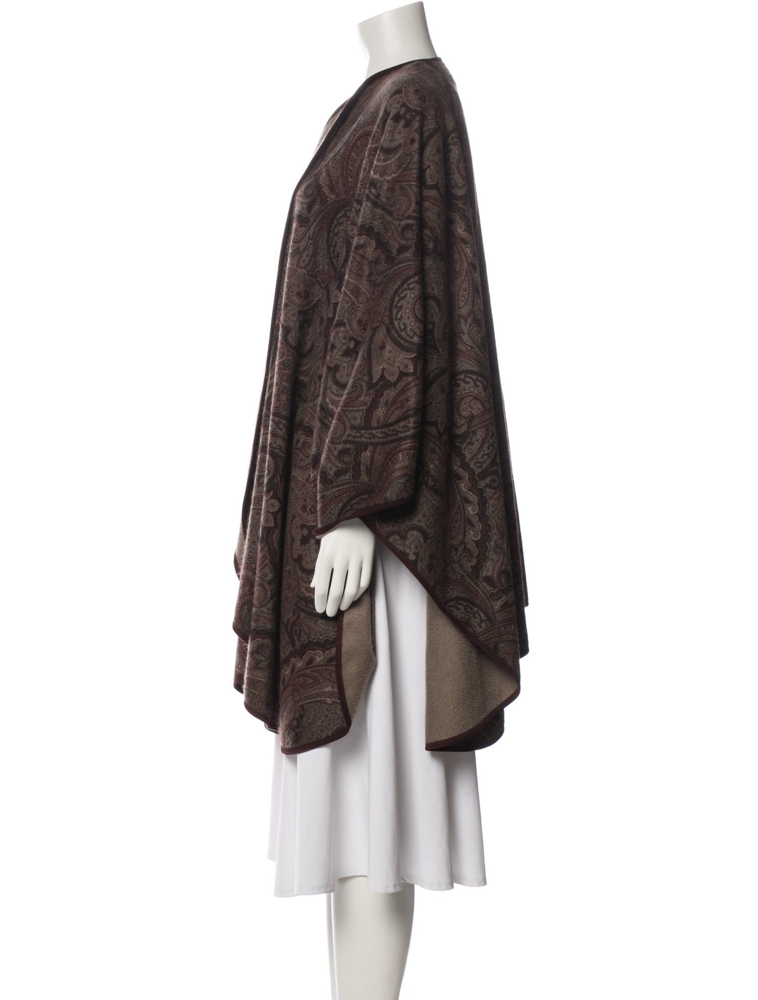 Loro Piana Cashmere Paisley Print Sweater