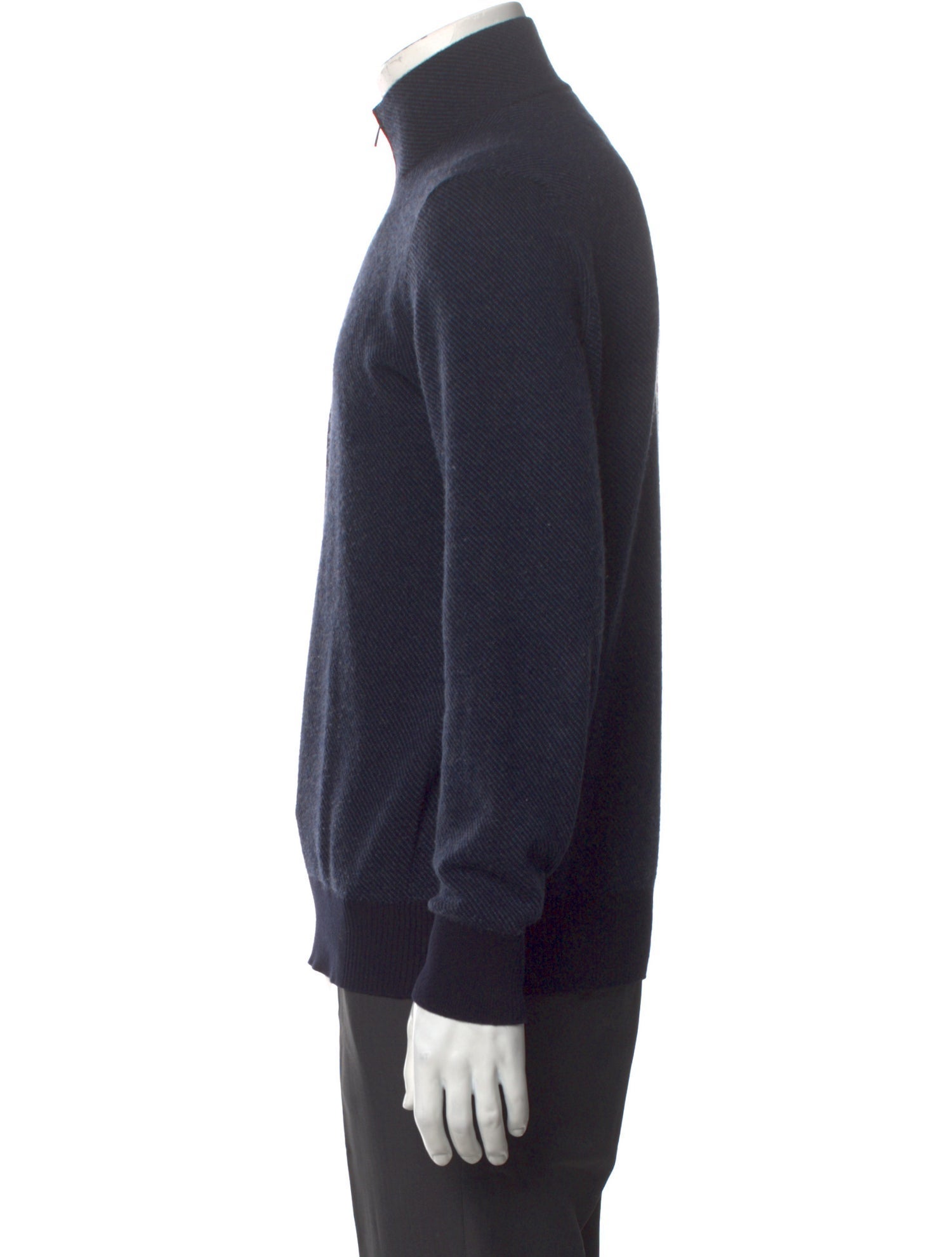 Loro Piana Roadster Mezzocollo Cashmere Pullover