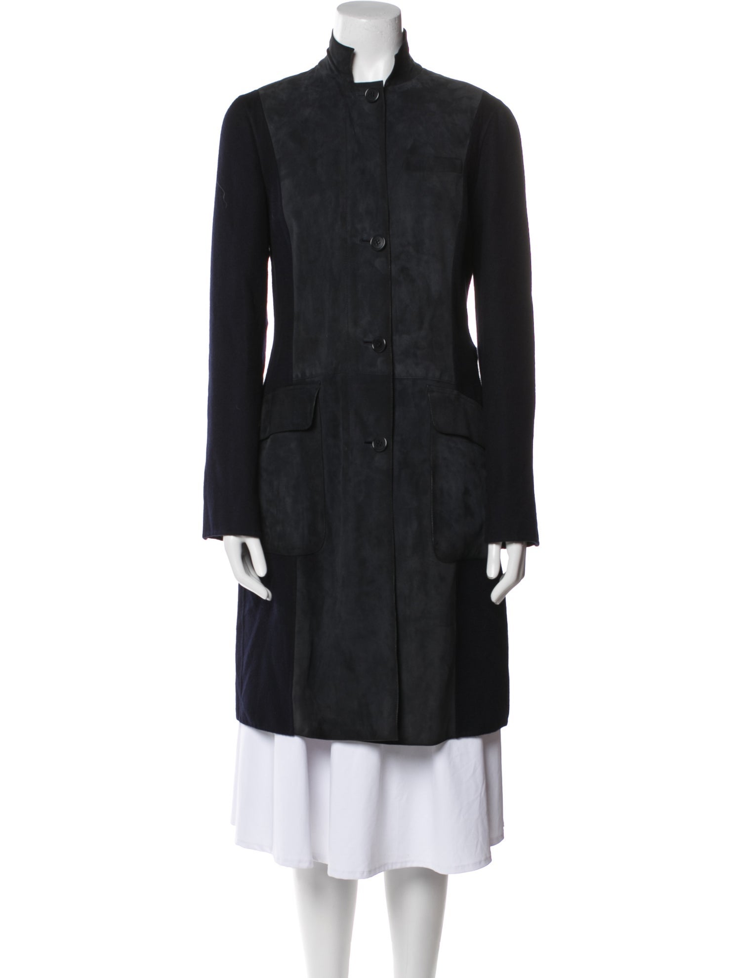 Loro Piana Suede Trench Coat
