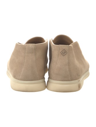 Loro Piana Open Walk Suede Loafers