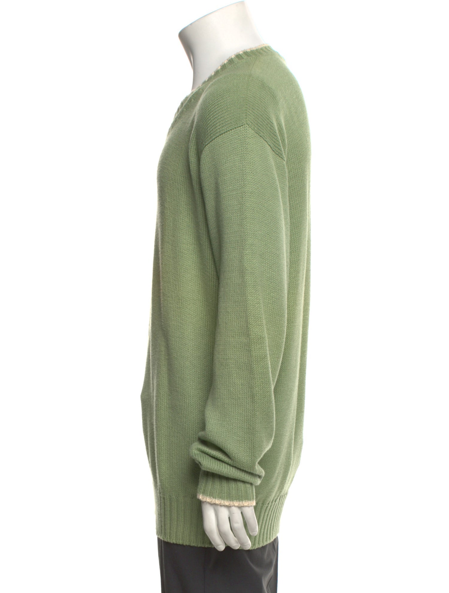 Loro Piana V-Neck Long Sleeve Pullover