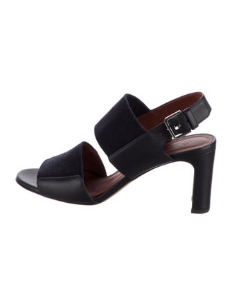 Loro Piana Leather Slingback Pumps