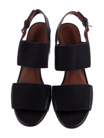 Loro Piana Leather Slingback Pumps