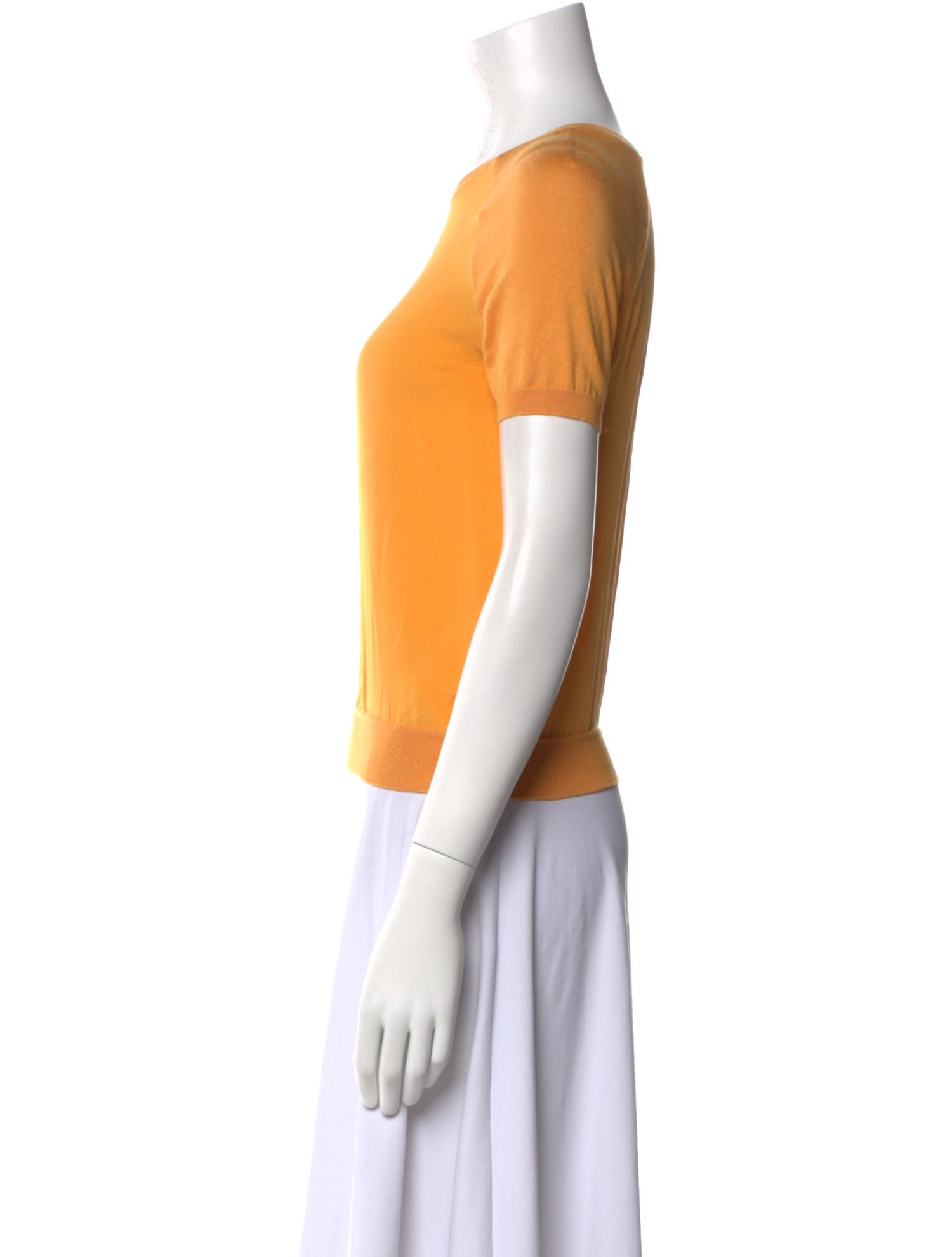 Loro Piana Silk Crew Neck T-Shirt