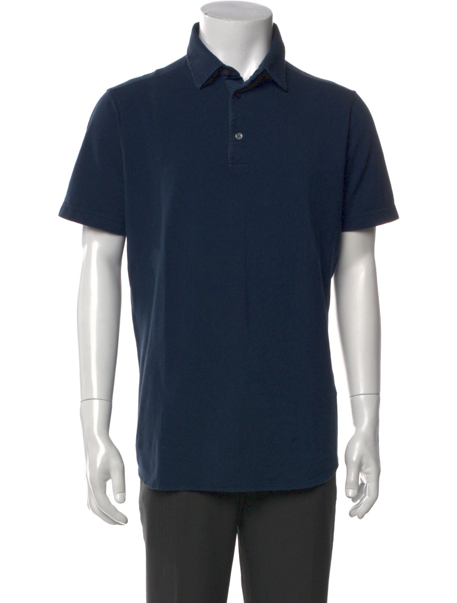 Loro Piana Crew Neck Short Sleeve Polo Shirt