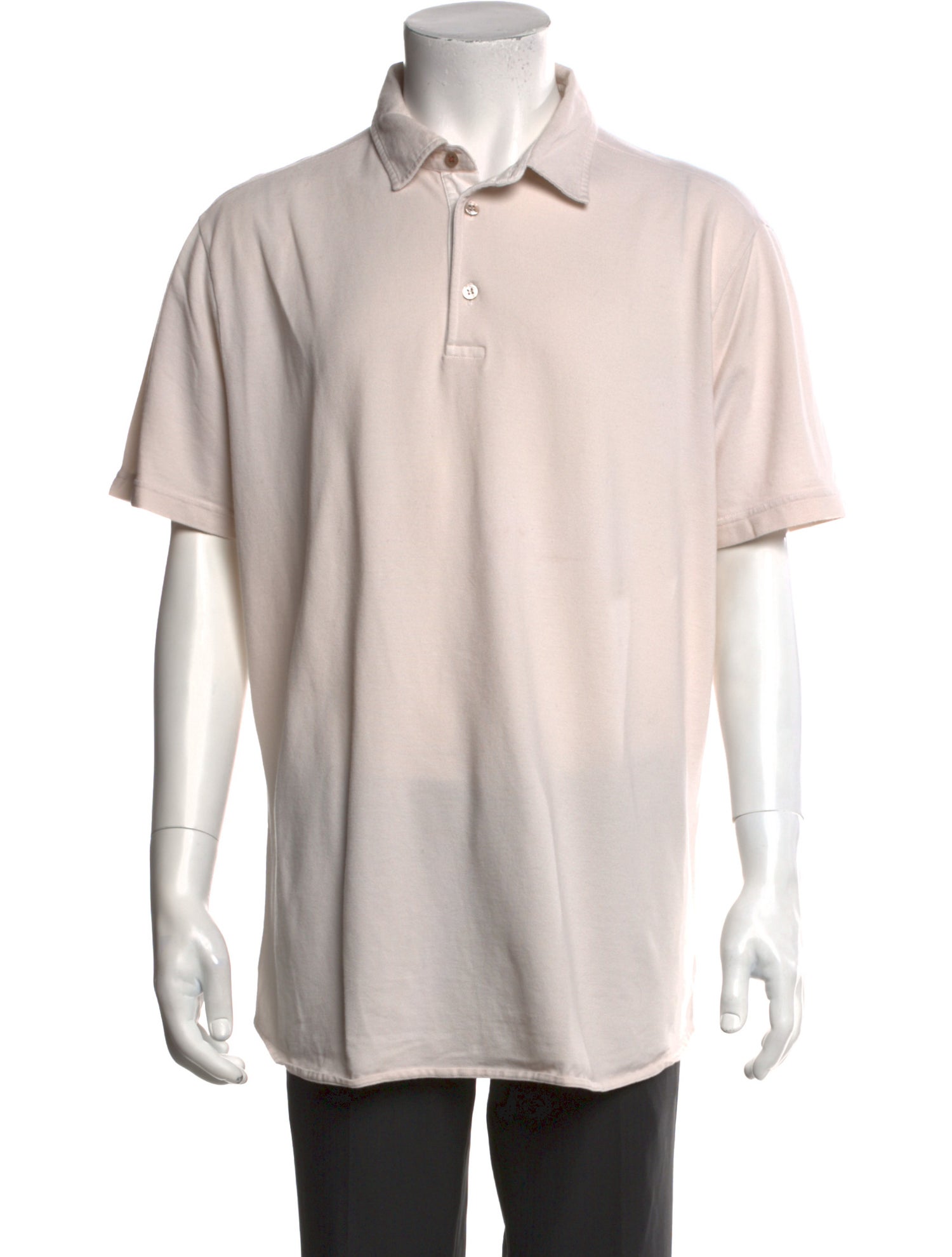 Loro Piana Collar Short Sleeve Polo Shirt