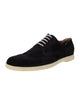 Loro Piana Derby Walk Suede Derby Shoes