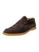 Loro Piana Open Walk Suede Loafers