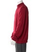 Loro Piana Silk Mock Neck Polo Sweater