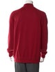 Loro Piana Silk Mock Neck Polo Sweater
