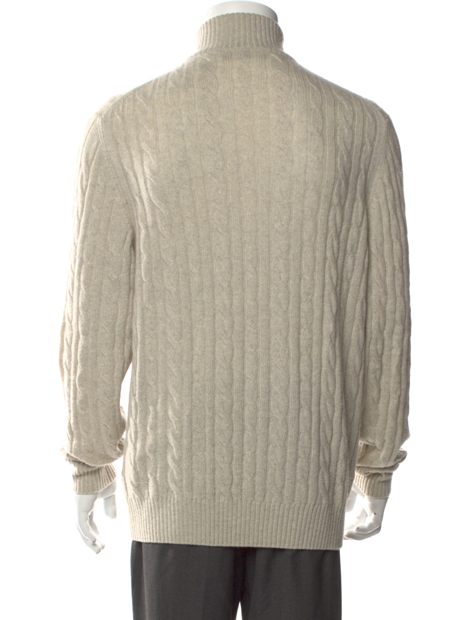 Loro Piana Treccia Baby Cashmere Pullover