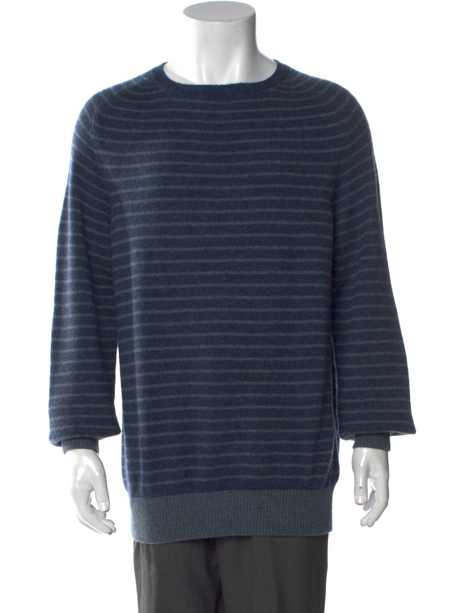 Loro Piana Baby Cashmere Striped Pullover