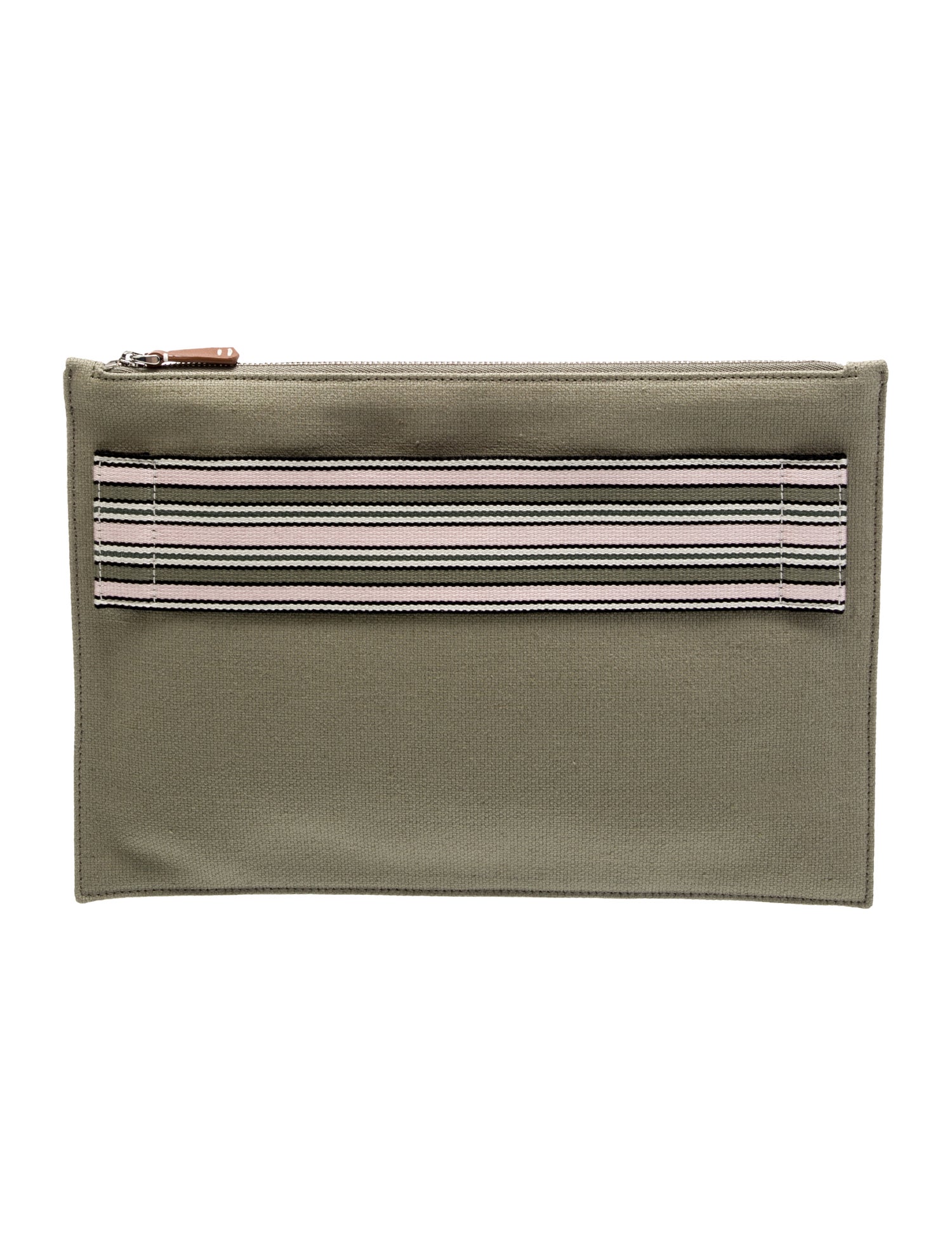 Loro Piana Canvas Suitcase Stripe
