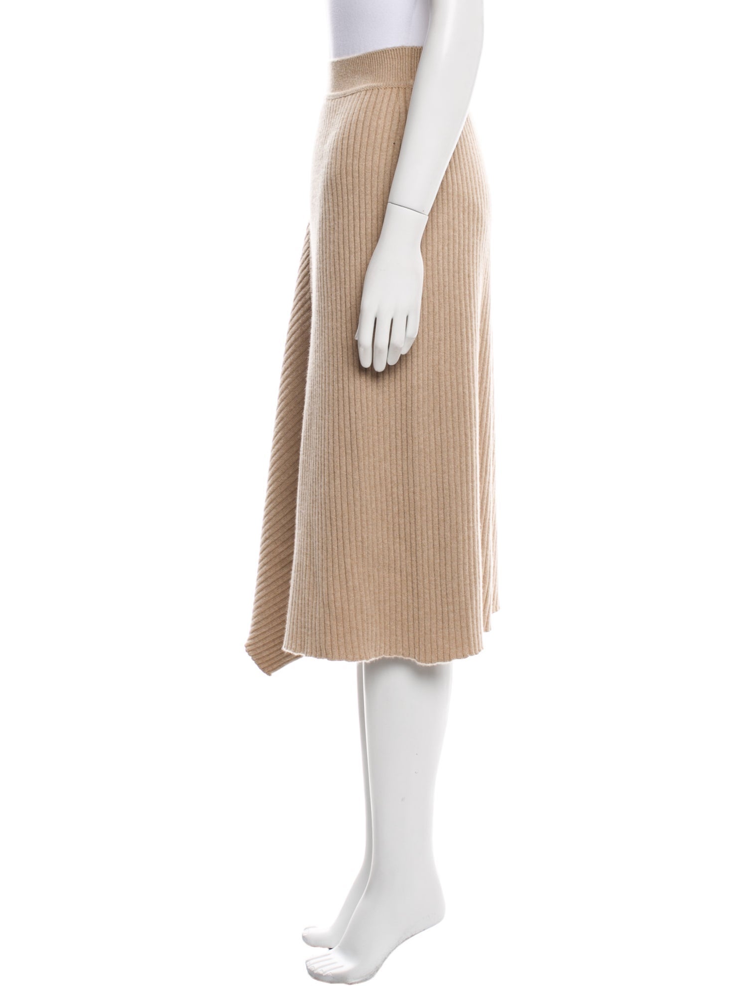 Loro Piana Baby Cashmere Midi Length Skirt w/ Tags