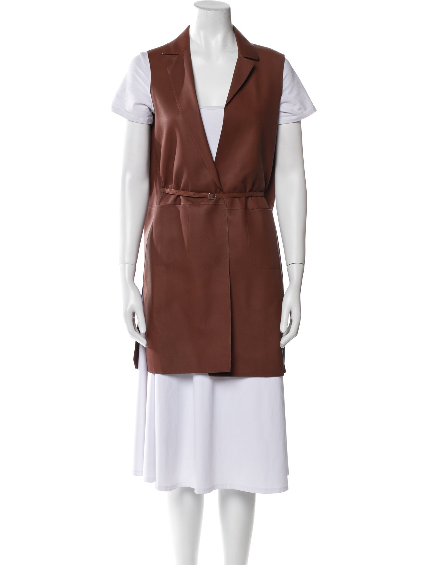Loro Piana Leather Vest