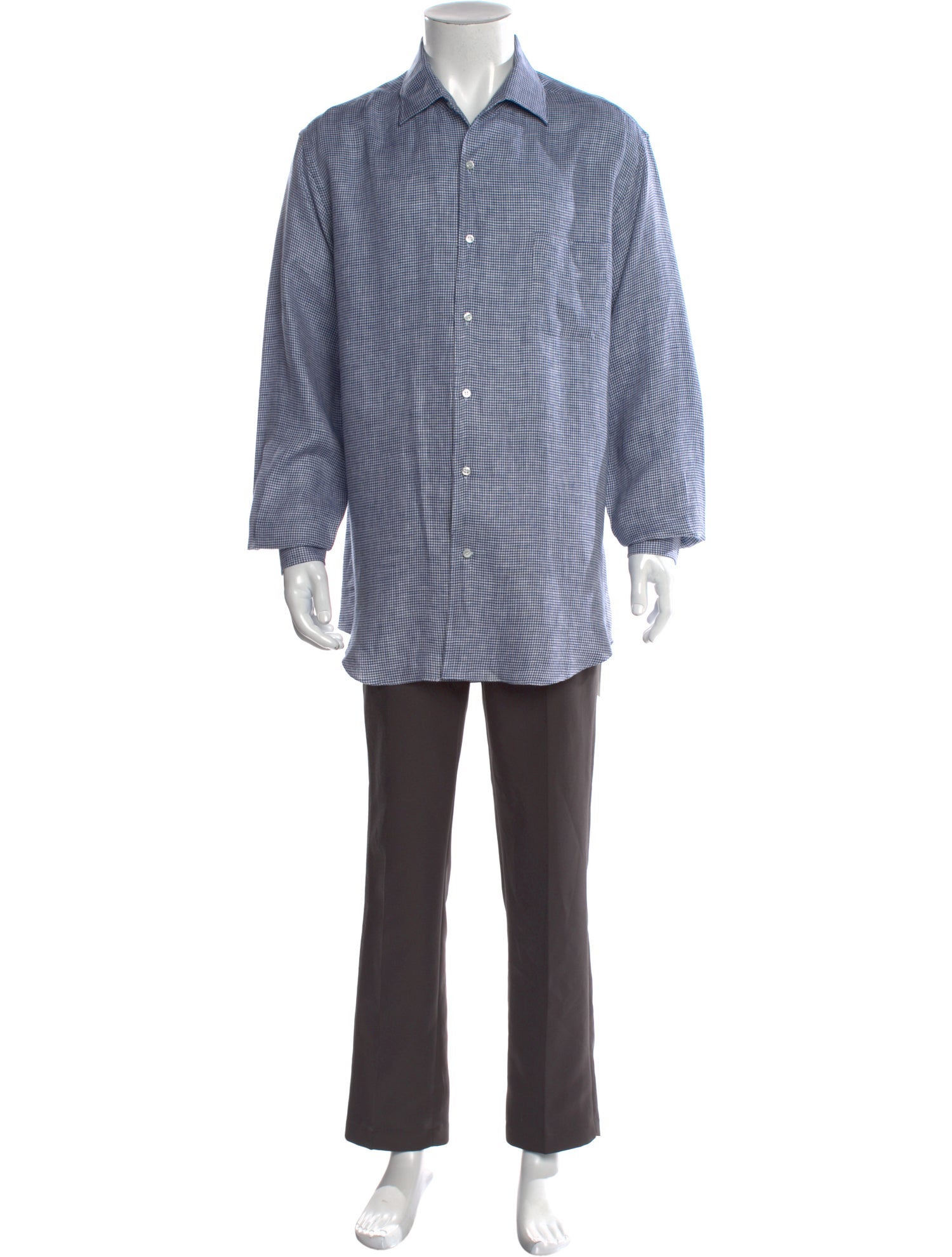 Loro Piana Linen Striped Shirt