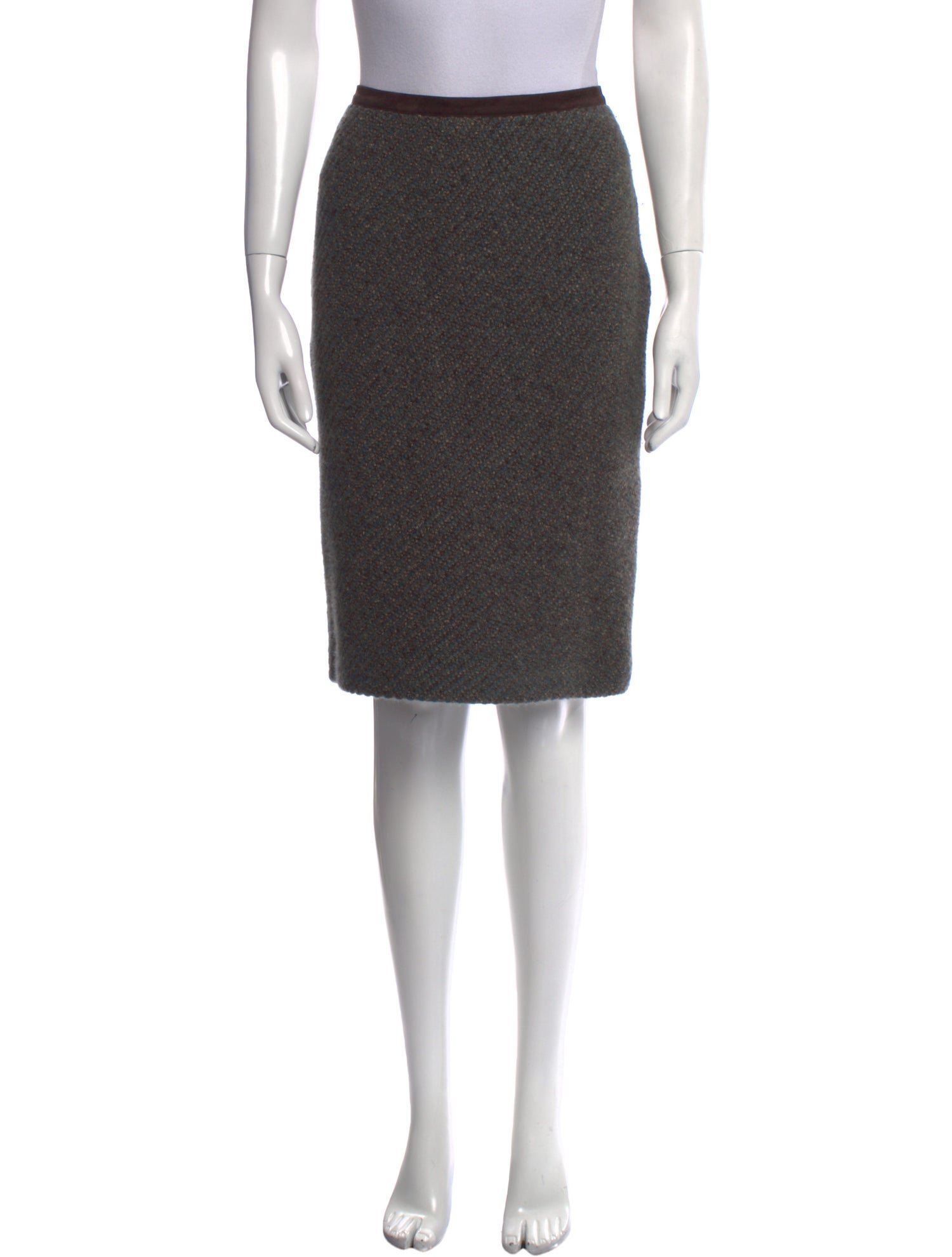 Loro Piana Cashmere Knee-Length Skirt