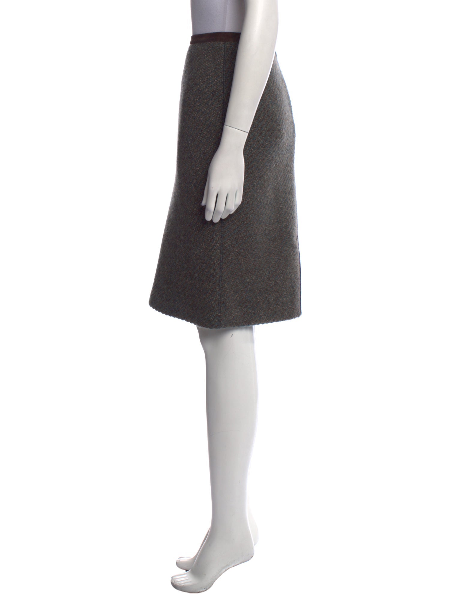 Loro Piana Cashmere Knee-Length Skirt