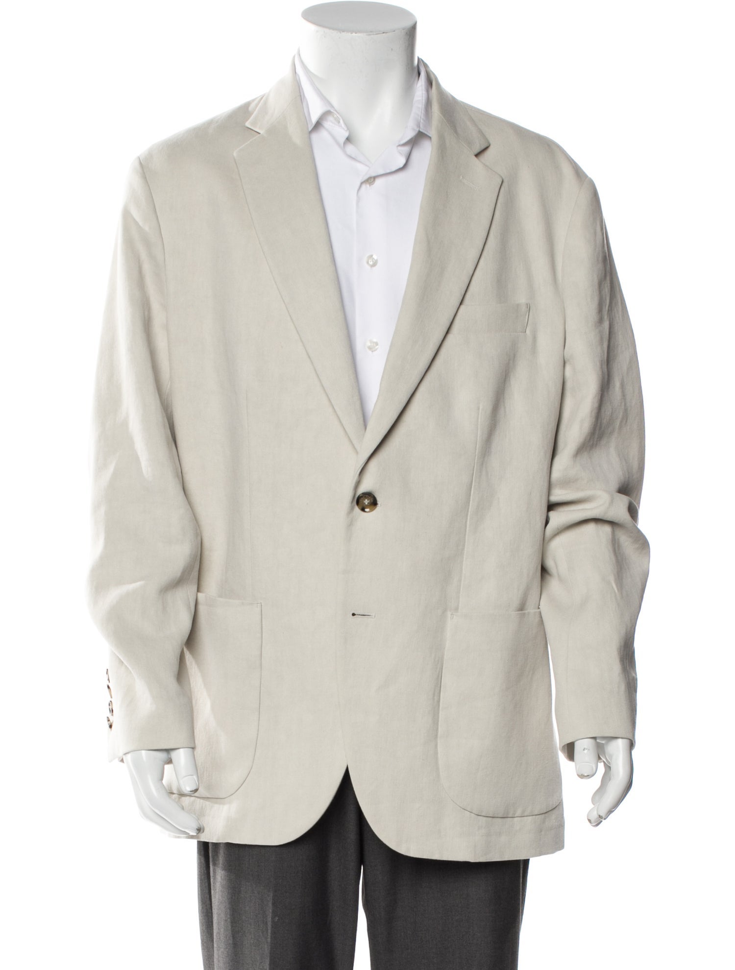 Loro Piana Linen Flower Linen Blazer