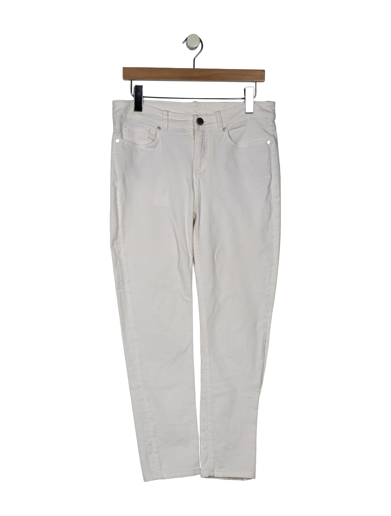 Loro Piana Mid-Rise Straight Leg Jeans