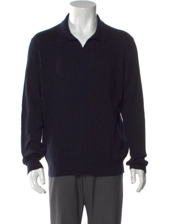 Loro Piana Lexington Baby Cashmere Polo Sweater