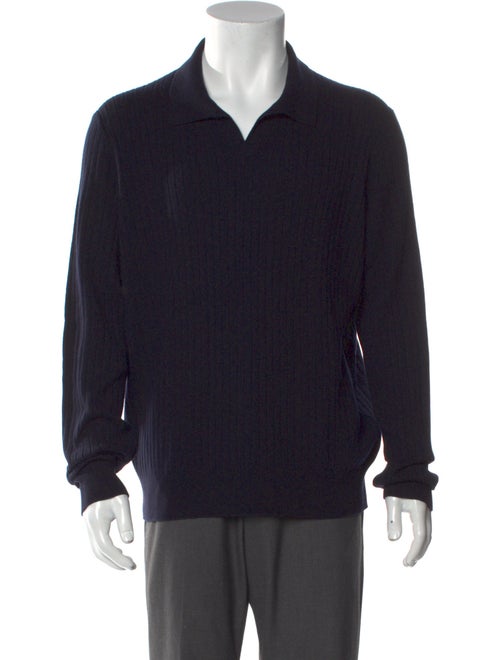 Loro Piana Lexington Baby Cashmere Polo Sweater
