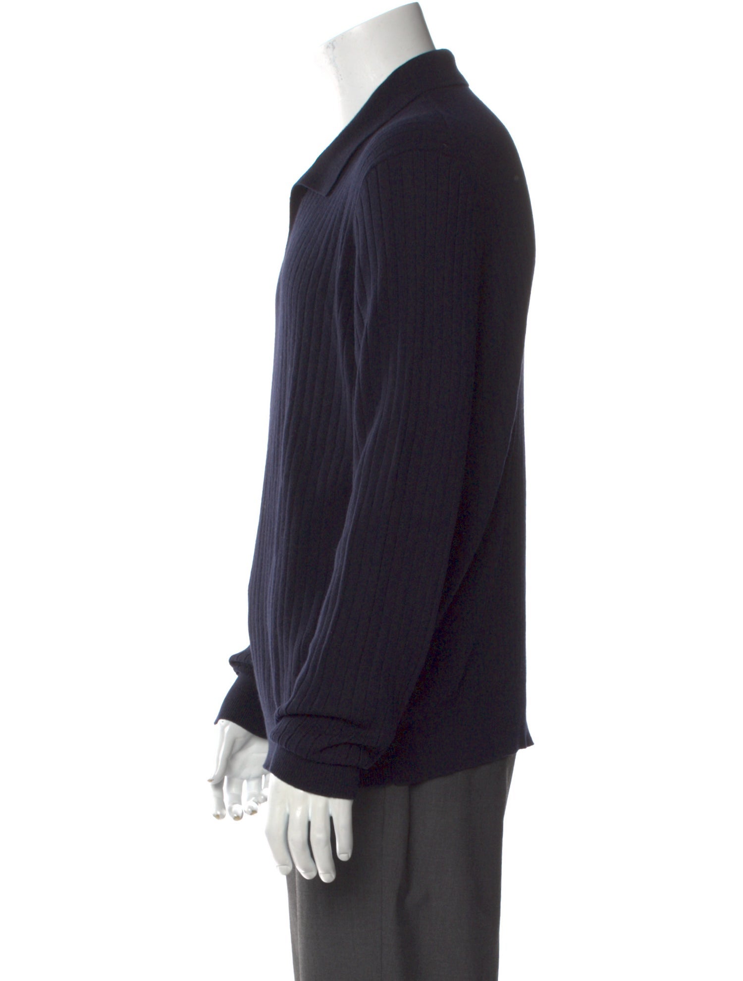 Loro Piana Lexington Baby Cashmere Polo Sweater