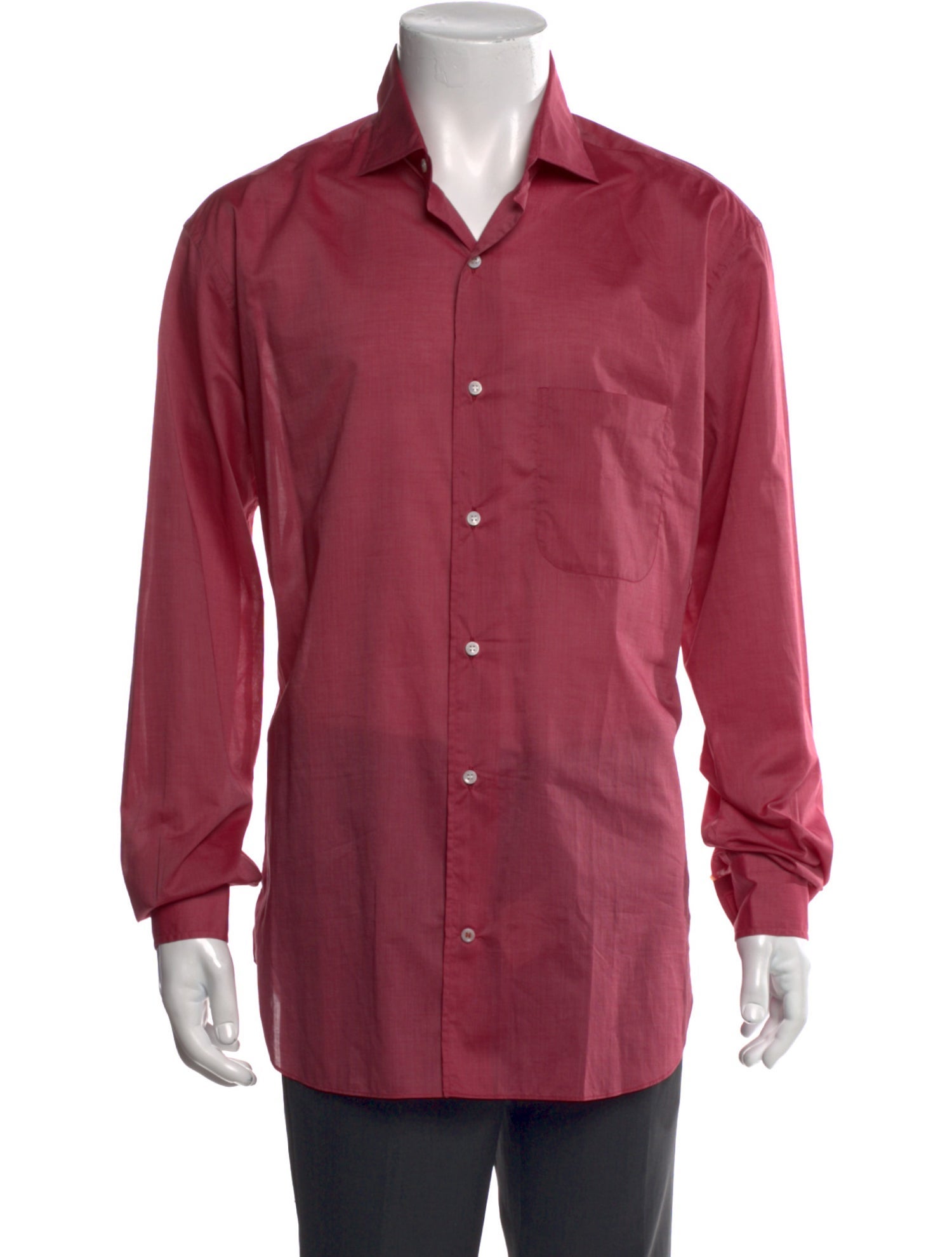 Loro Piana Long Sleeve Dress Shirt