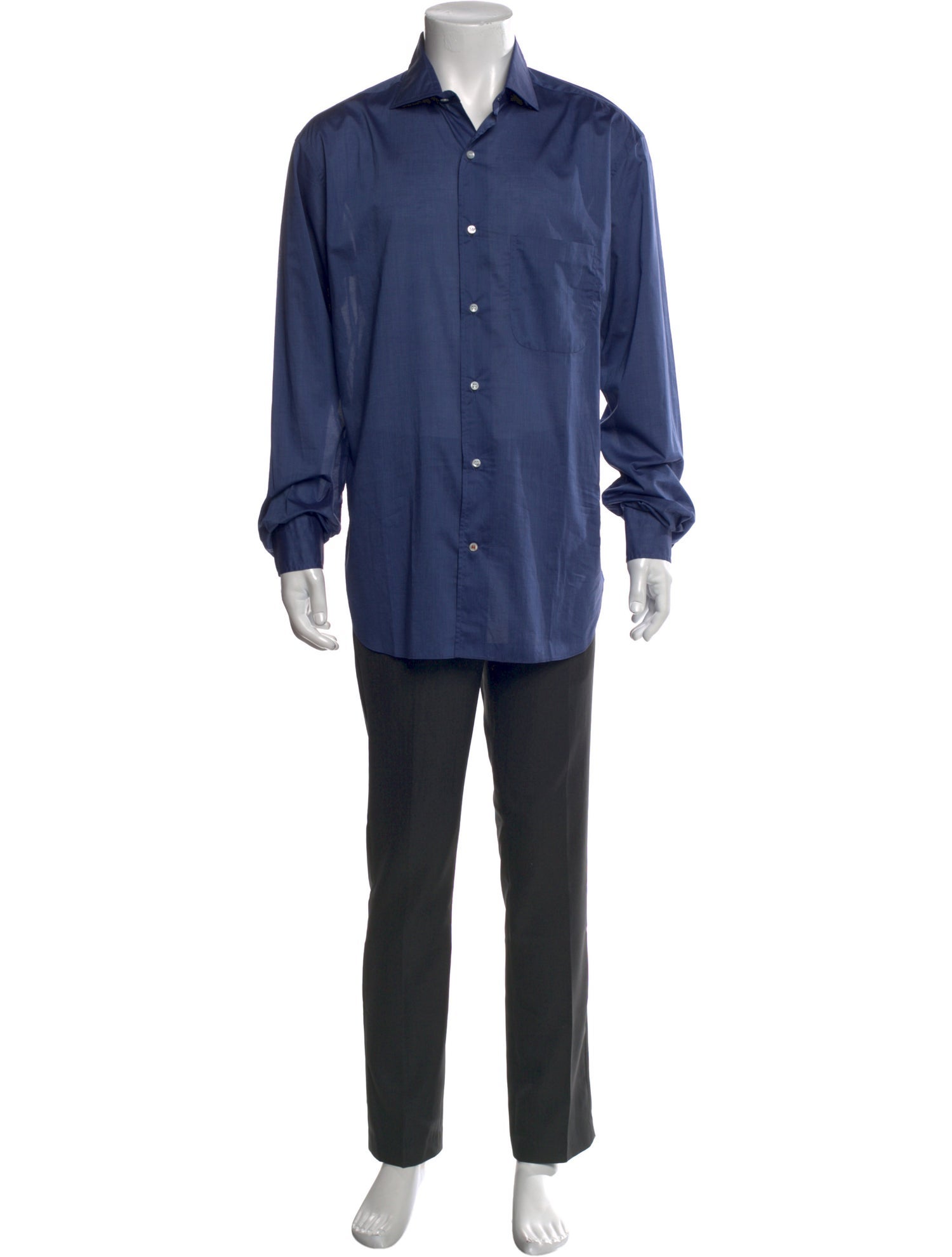 Loro Piana Long Sleeve Dress Shirt