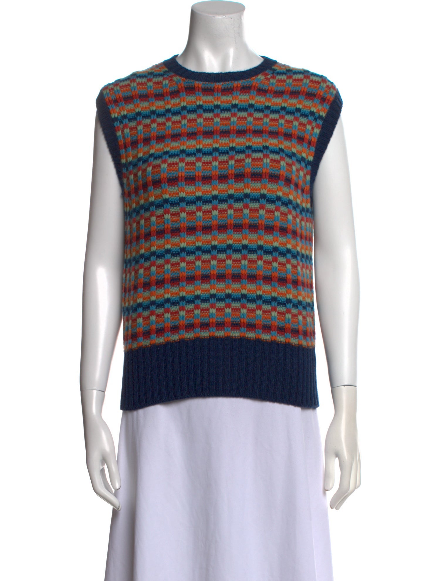 Loro Piana Baby Cashmere Patterned Sweater