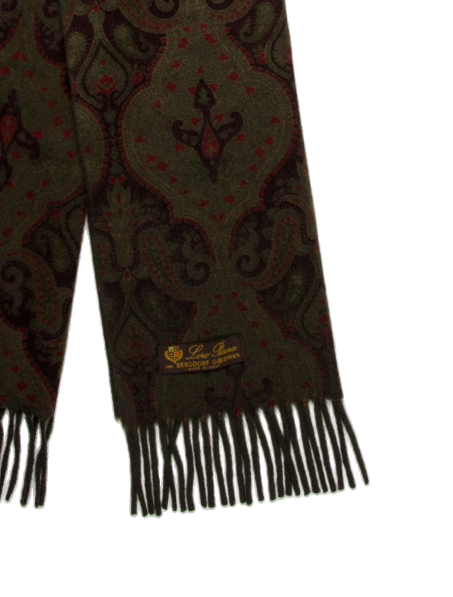 Loro Piana Cashmere Printed Scarf
