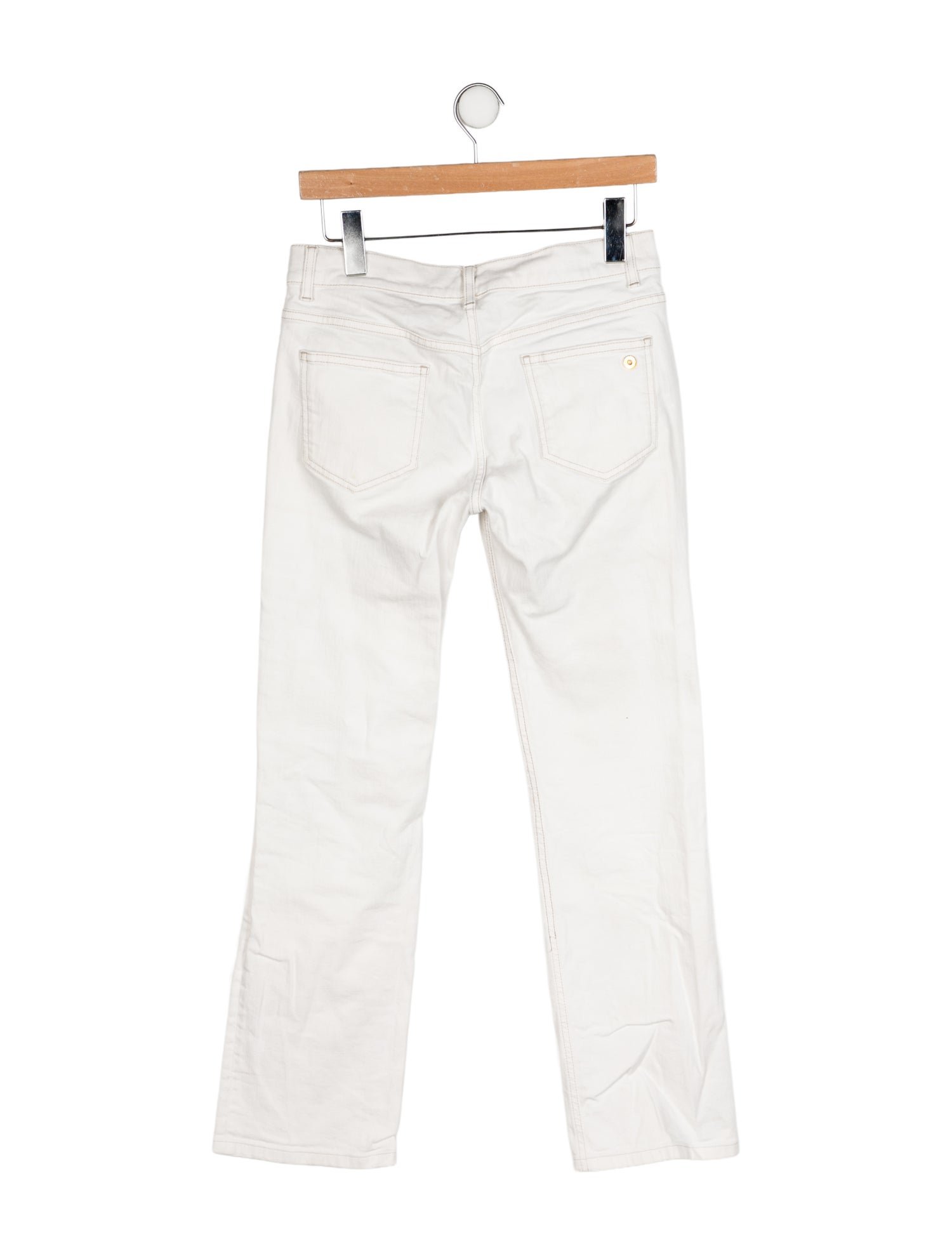 Loro Piana Mid-Rise Straight Leg Jeans