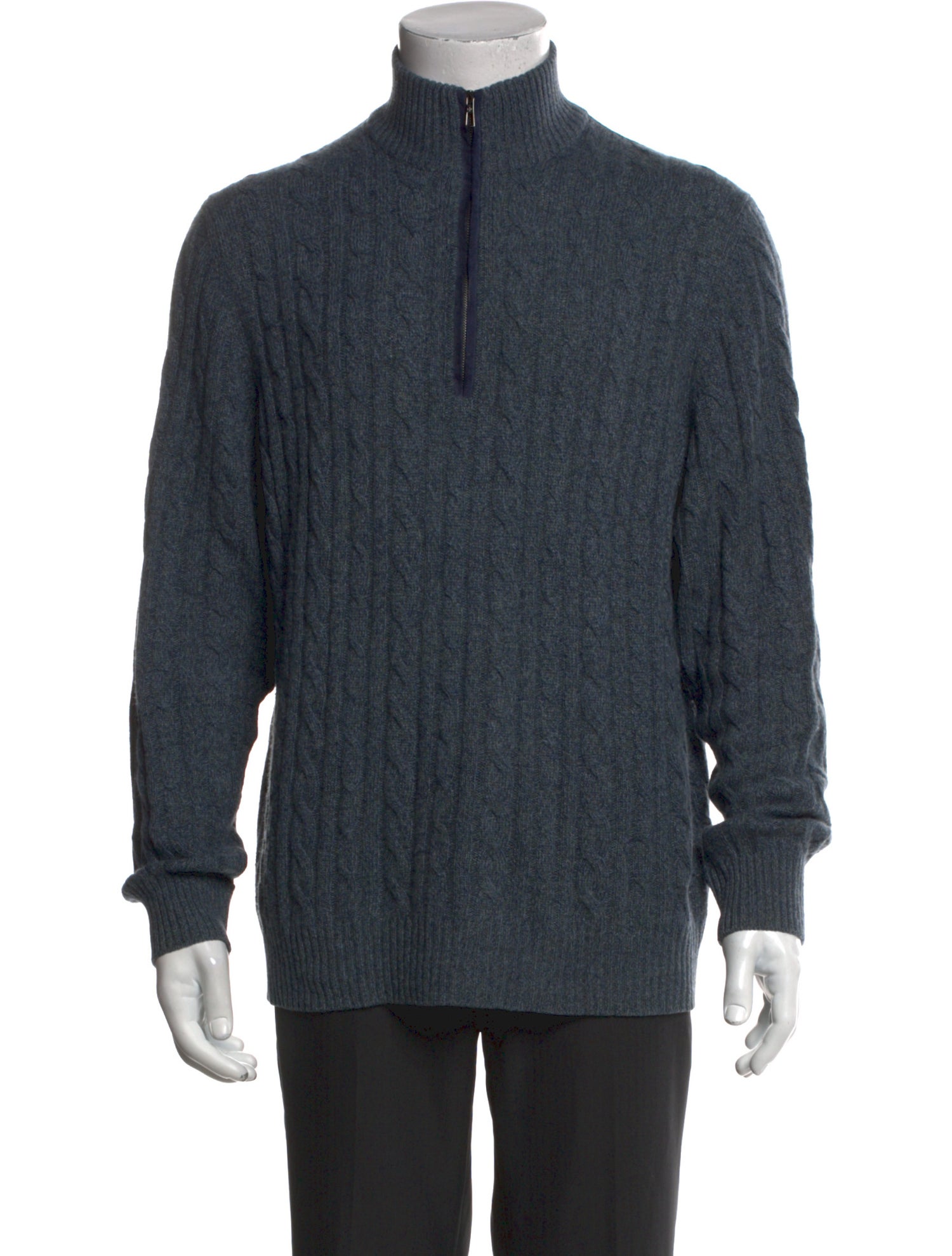 Loro Piana Treccia Baby Cashmere Pullover