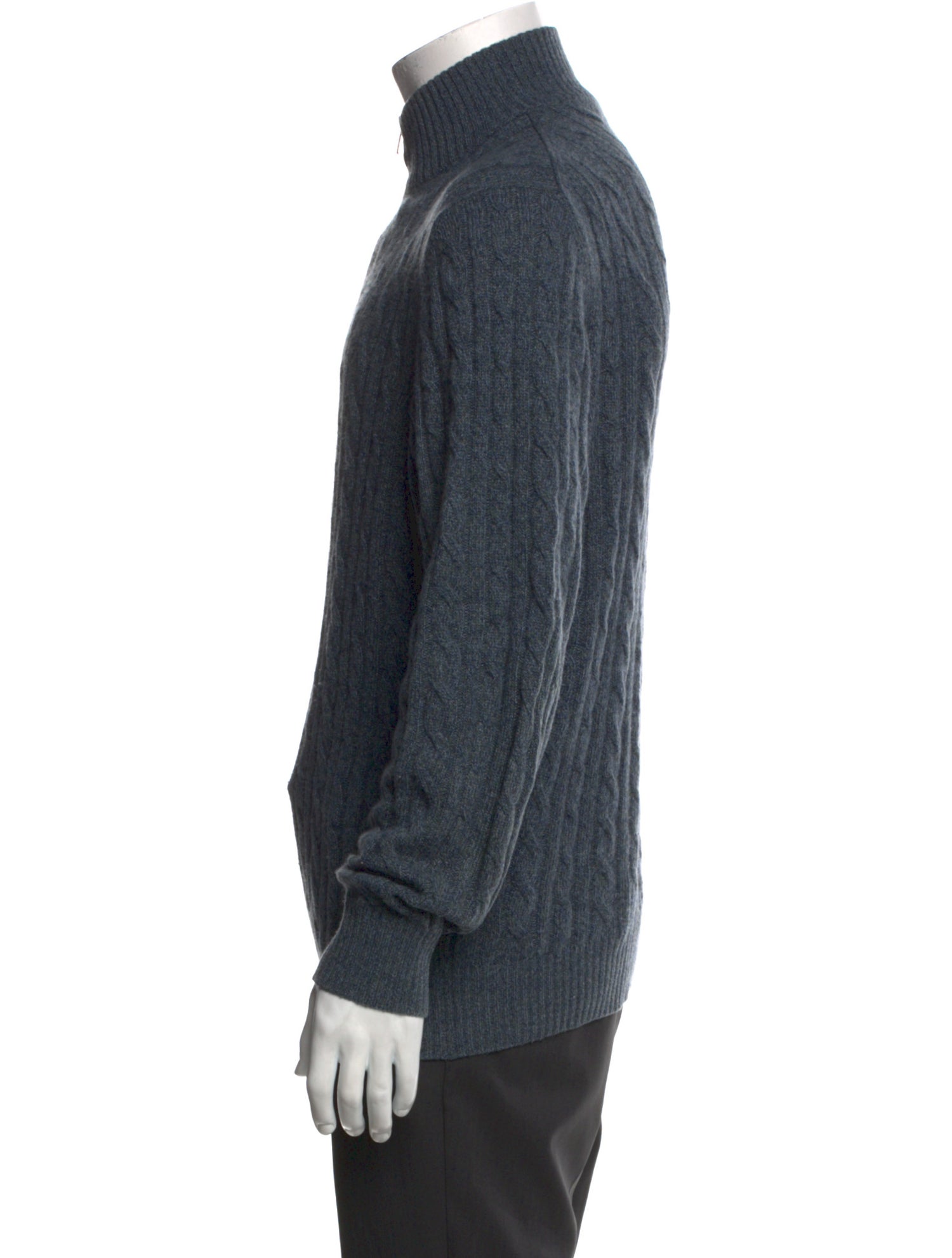 Loro Piana Treccia Baby Cashmere Pullover