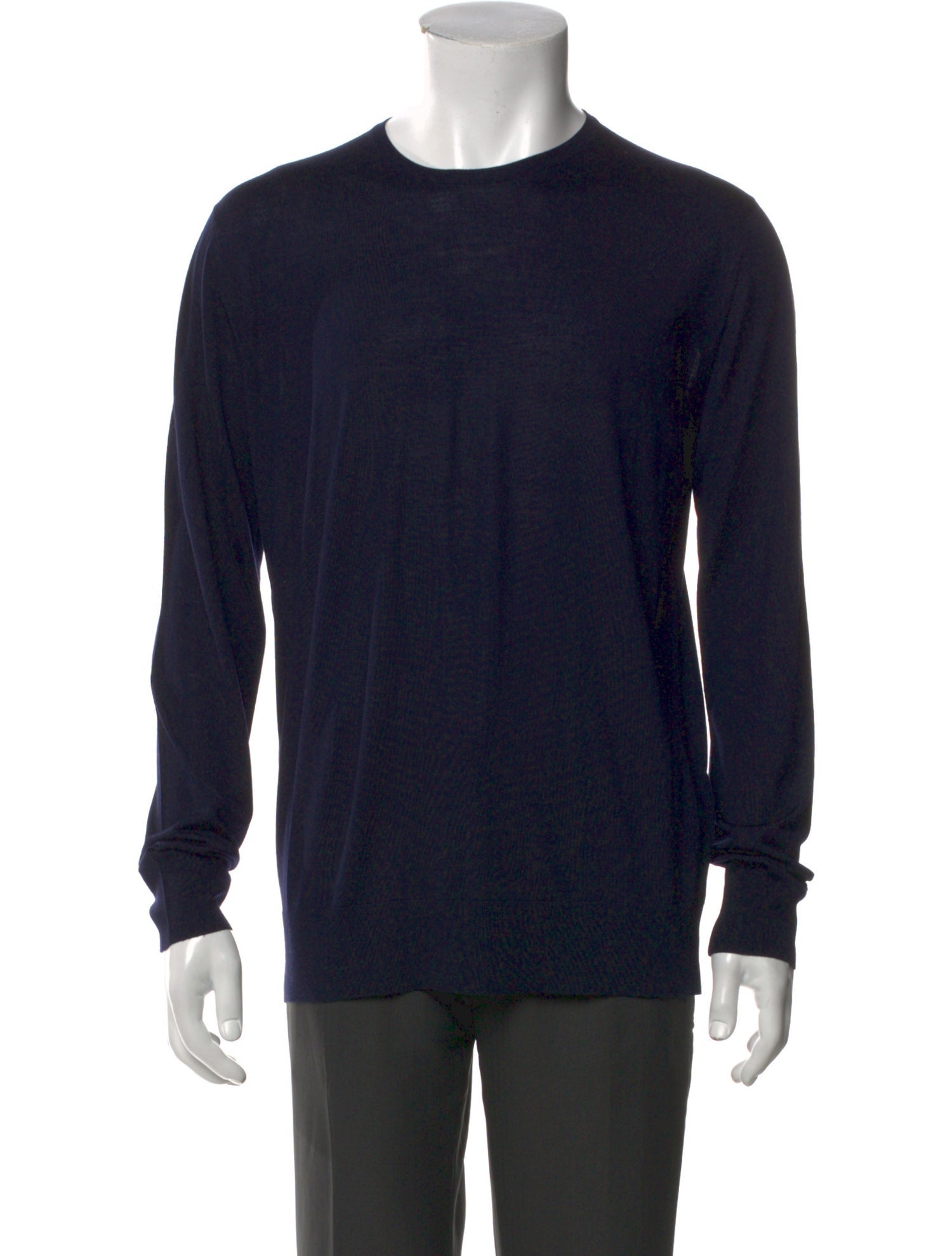 Loro Piana Virgin Wool Crew Neck T-Shirt