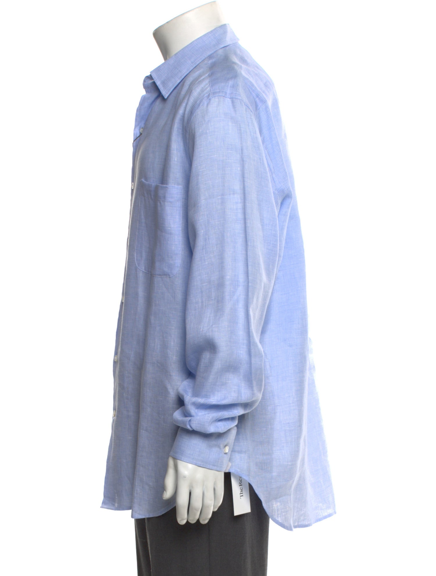 Loro Piana Linen Long Sleeve Dress Shirt w/ Tags