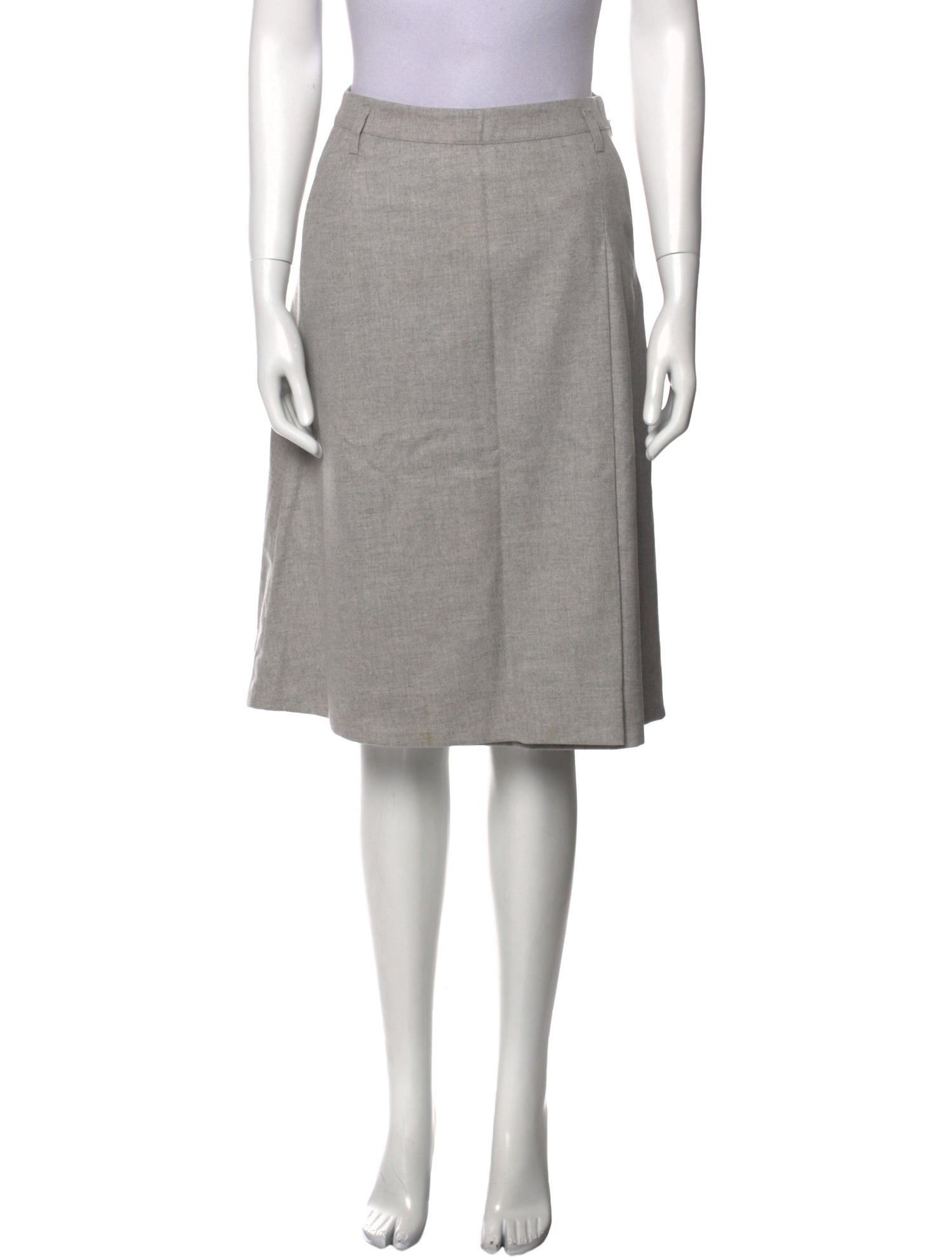 Loro Piana Cashmere Knee-Length Skirt