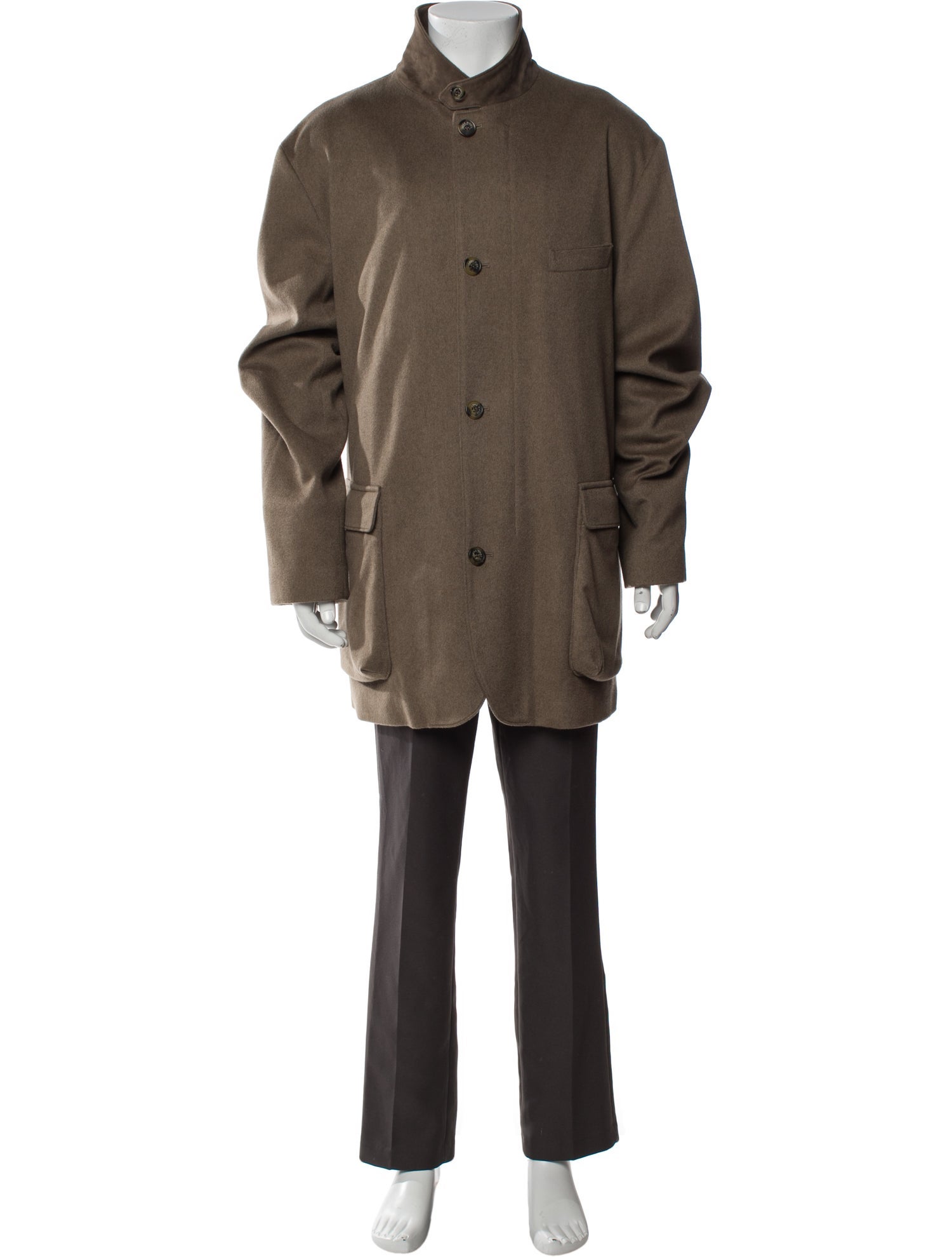 Loro Piana Roadster Villa D'Este Cashmere Overcoat