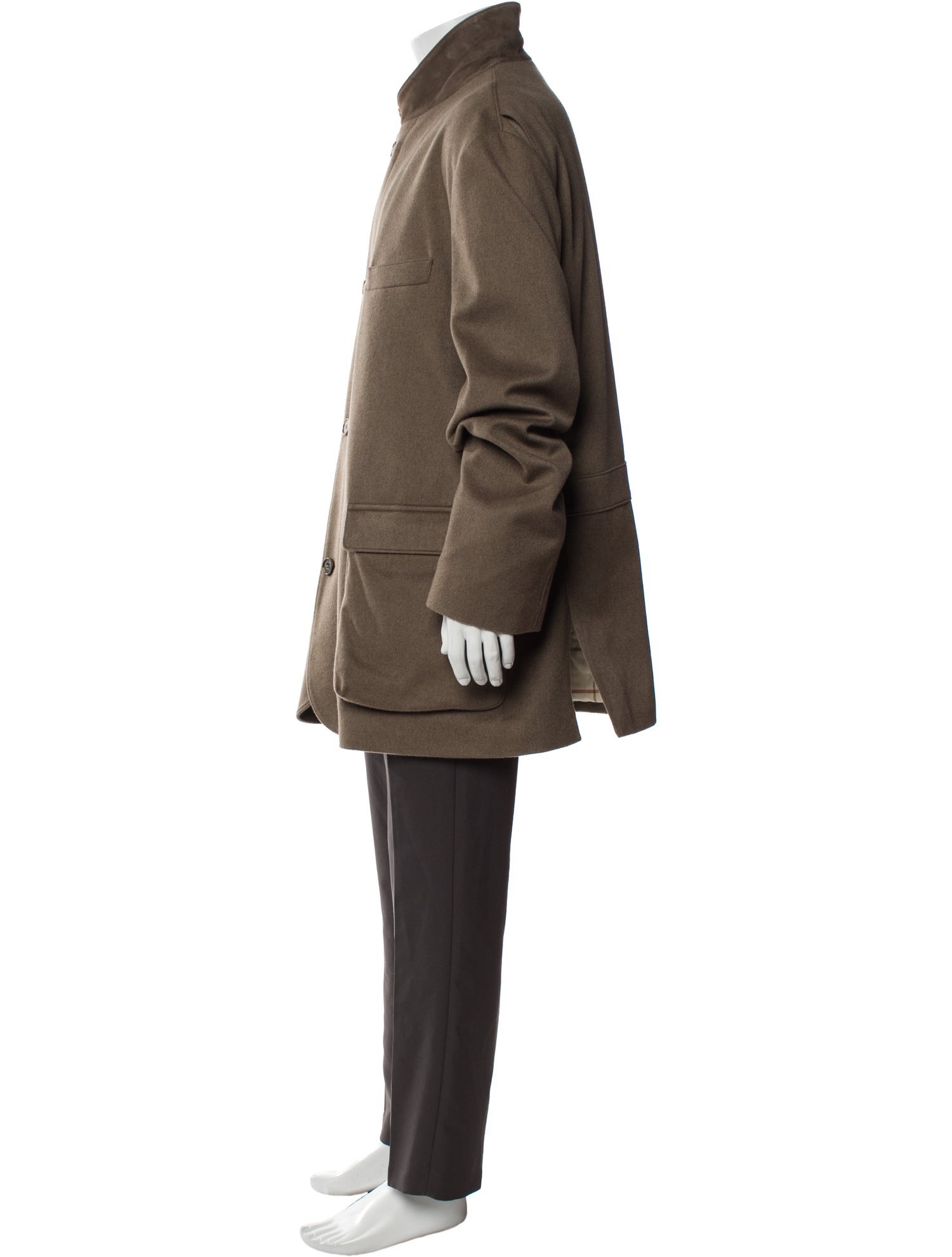 Loro Piana Roadster Villa D'Este Cashmere Overcoat