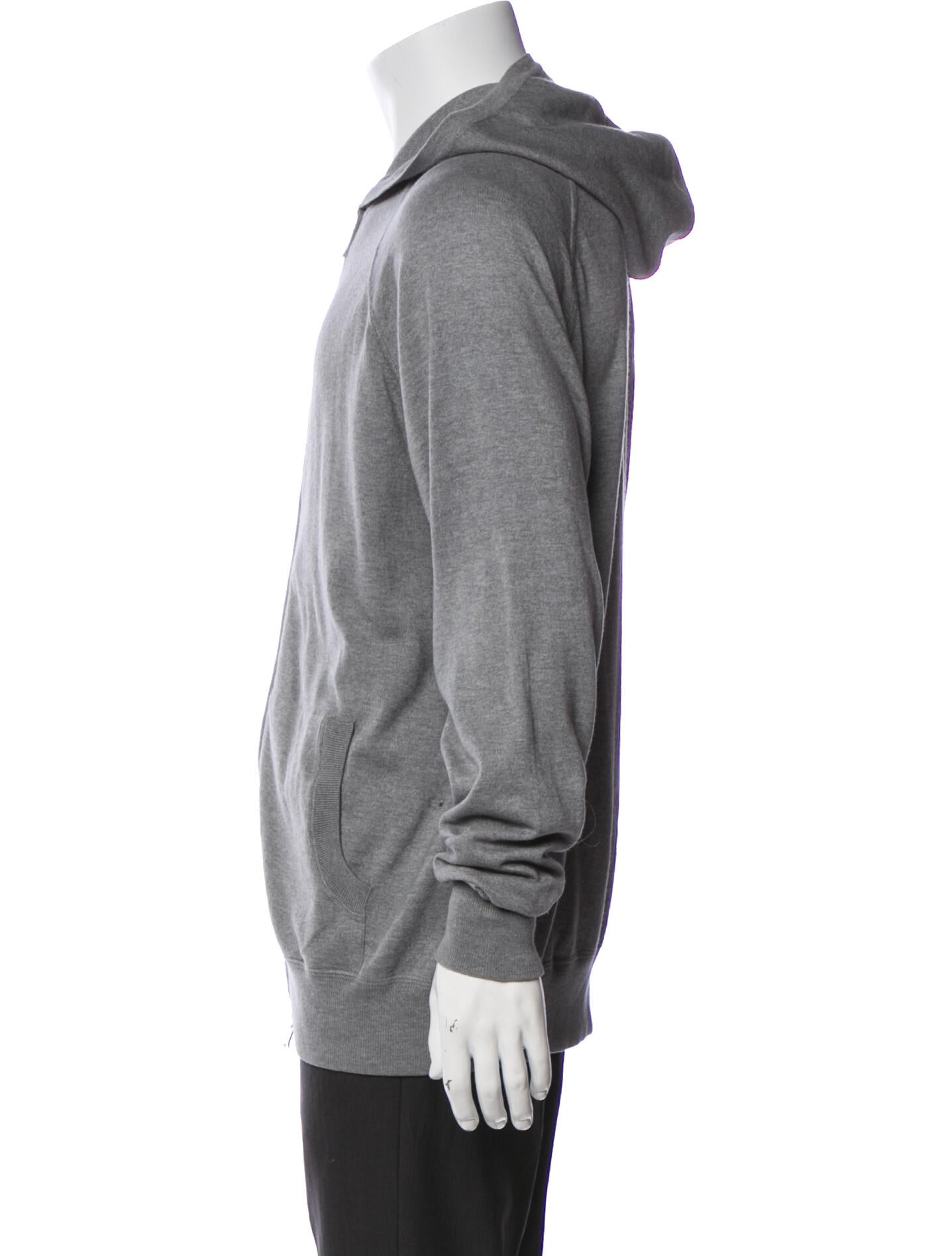 Loro Piana Silk Crew Neck Hoodie