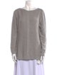 Loro Piana Baby Cashmere Bateau Neckline Sweater