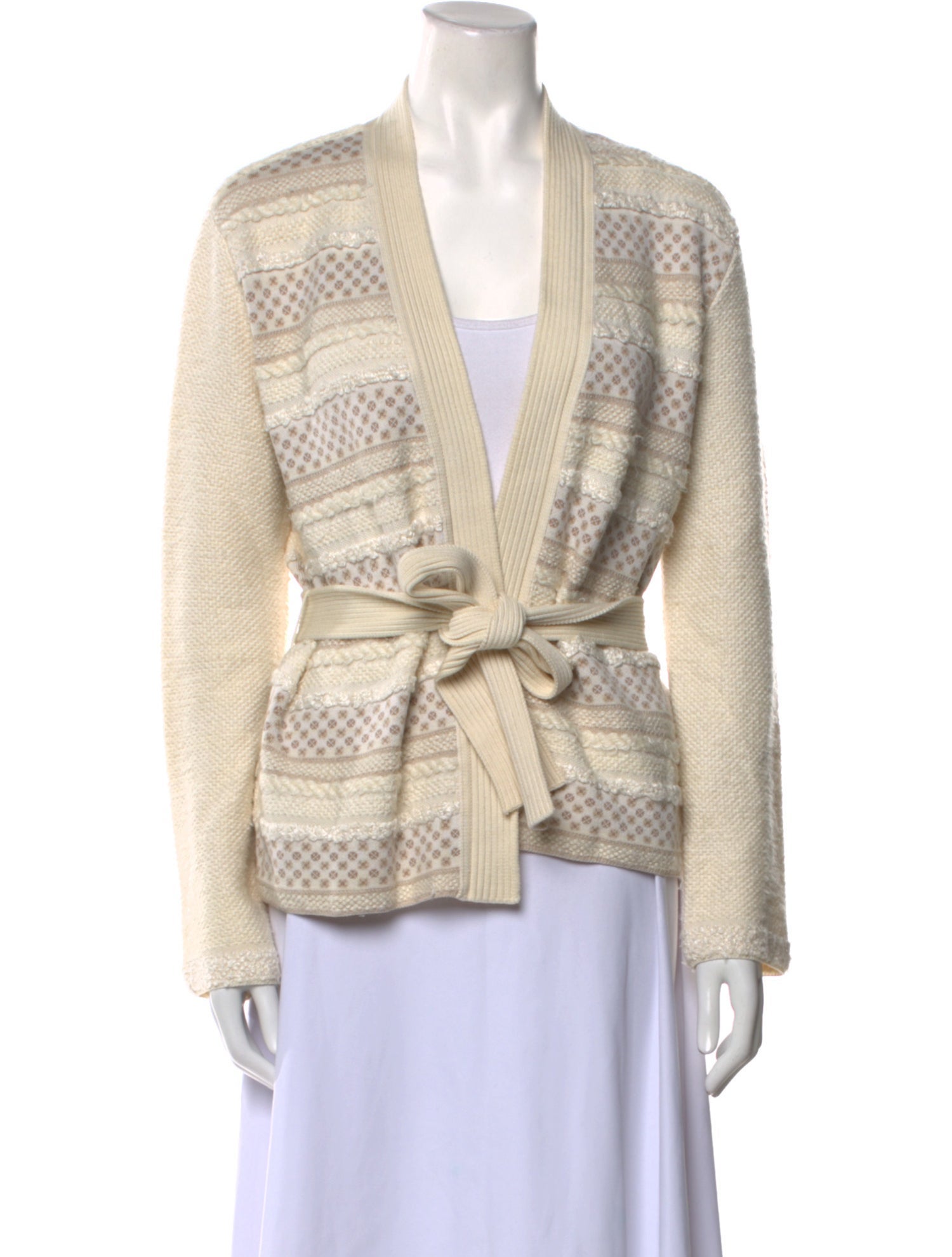 Loro Piana Virgin Wool Printed Sweater