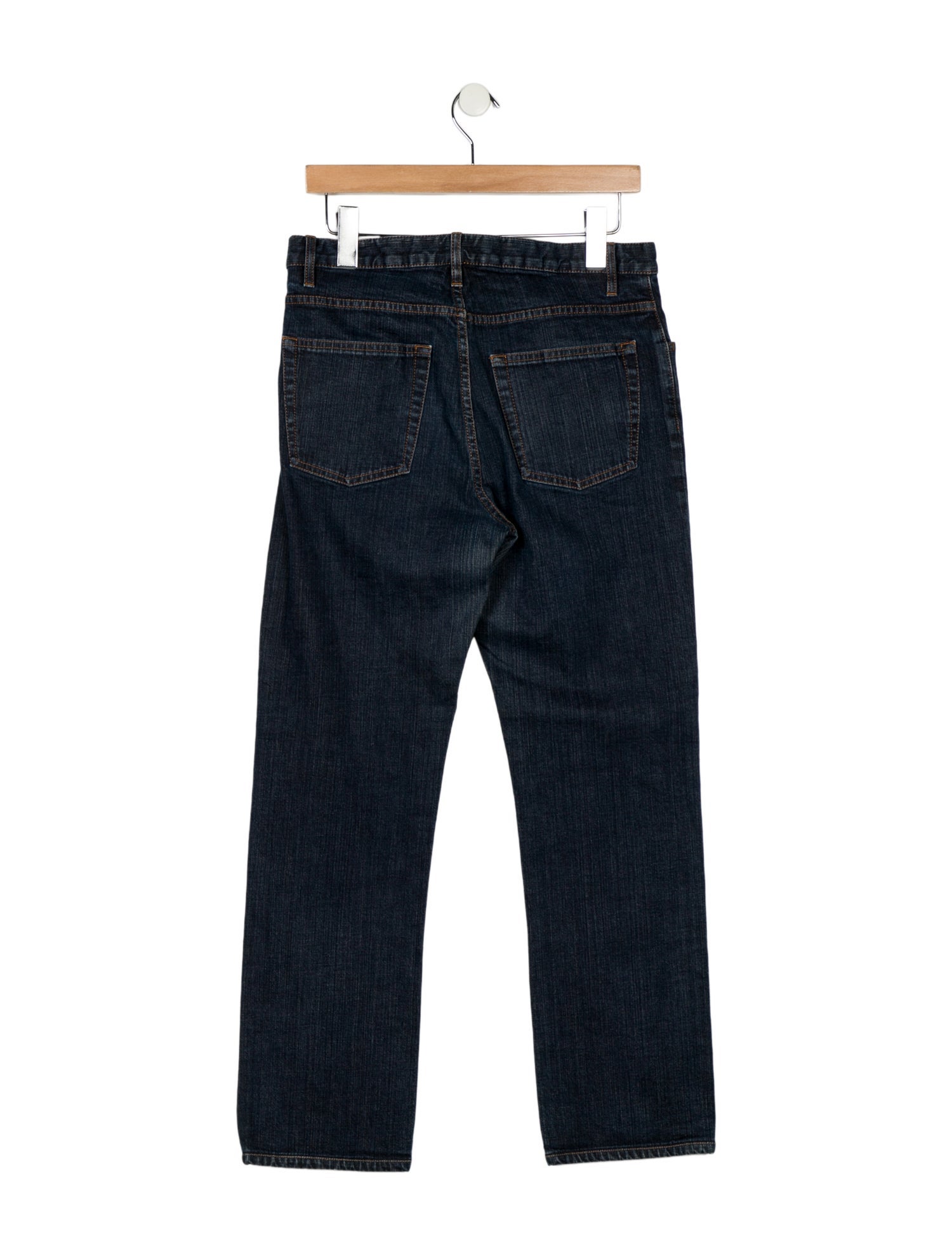 Loro Piana Mid-Rise Straight Leg Jeans